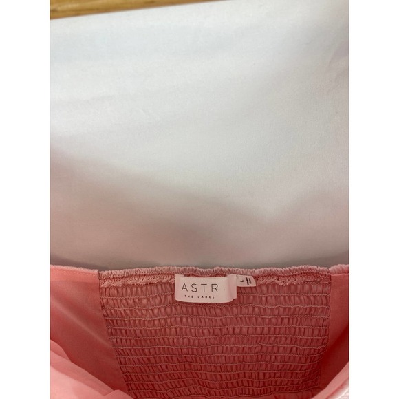 ASTR the Label Long Sleeve Empire Waist Mini Dress size large - Picture 3 of 6